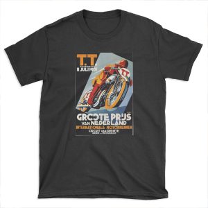 1931 Netherlands Motorcycle Race T-shirt Tee