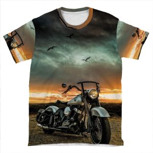 1947 Harley Davidson AOP T-shirt Tee