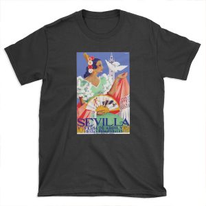1952 Seville Spain April Fair T-shirt Tee