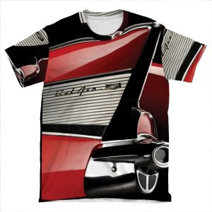 1957 Chevrolet Bel Air AOP T-shirt Tee