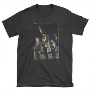 1968 Olympics Salute for Human Rights T-shirt Tee