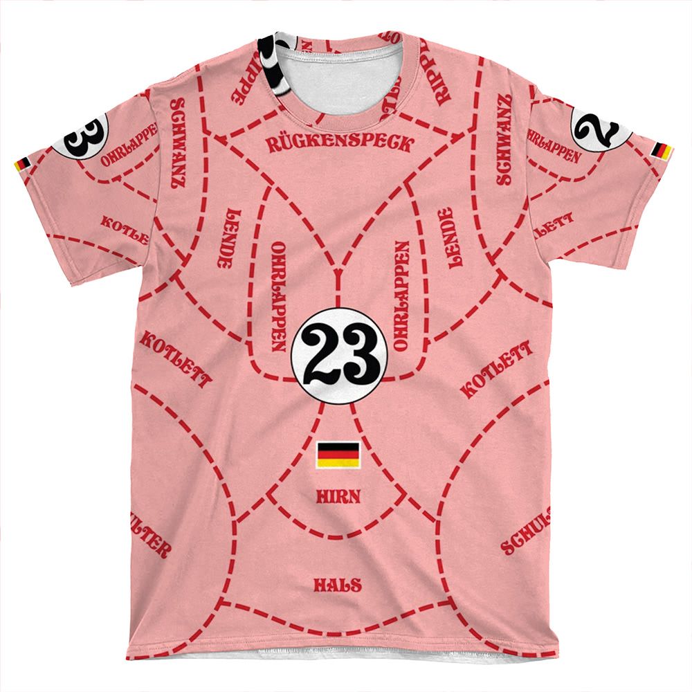 1971-917-23 AOP T-shirt Tee