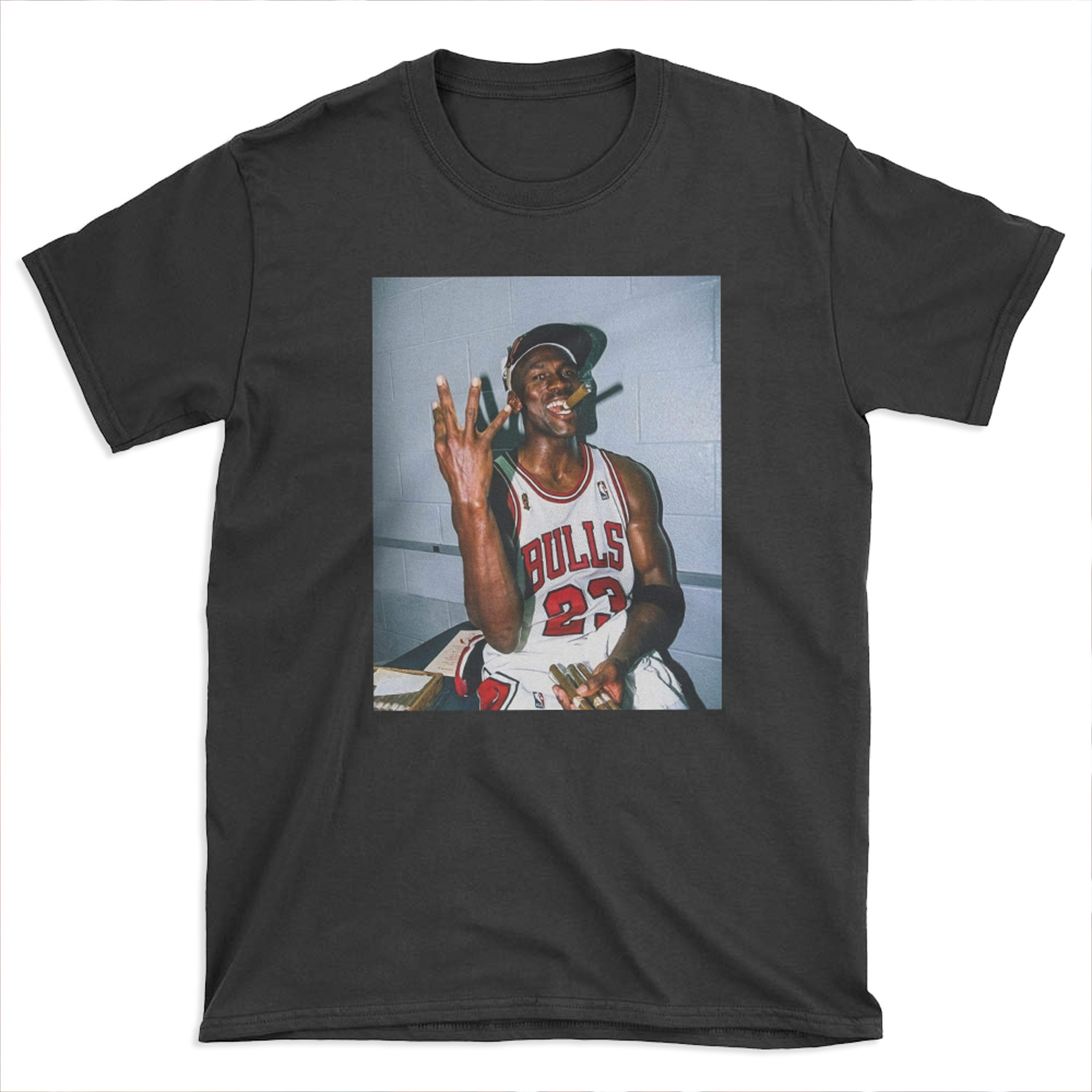 1998 michael jordan cigar T-shirt Tee