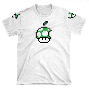 1Up Apple Logo AOP T-shirt Tee