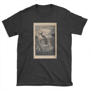 20,000 Leagues Under the Sea, Frontispiece 1871 T-shirt Tee