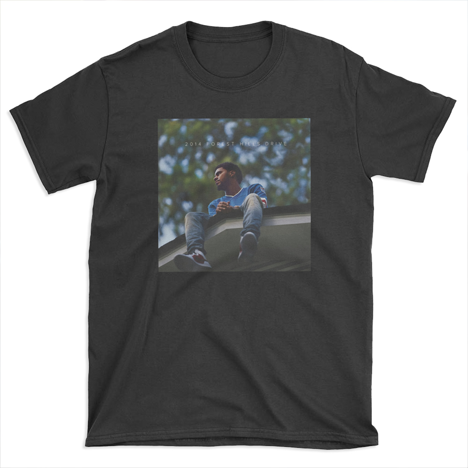 2014 Forest Hills Drive j cole T-shirt Tee
