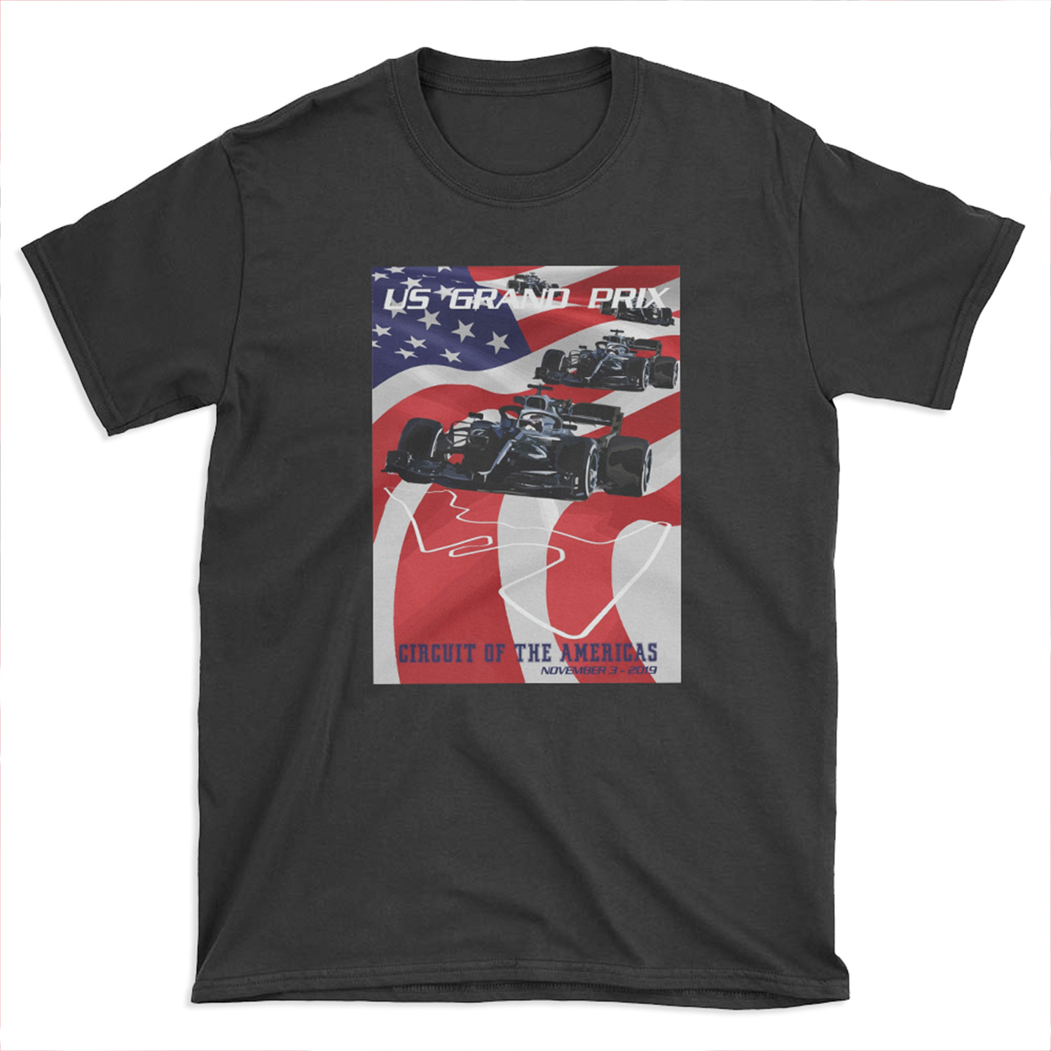 2019 United States Grand Prix - CIRCUIT OF THE AMERICAS T-shirt Tee