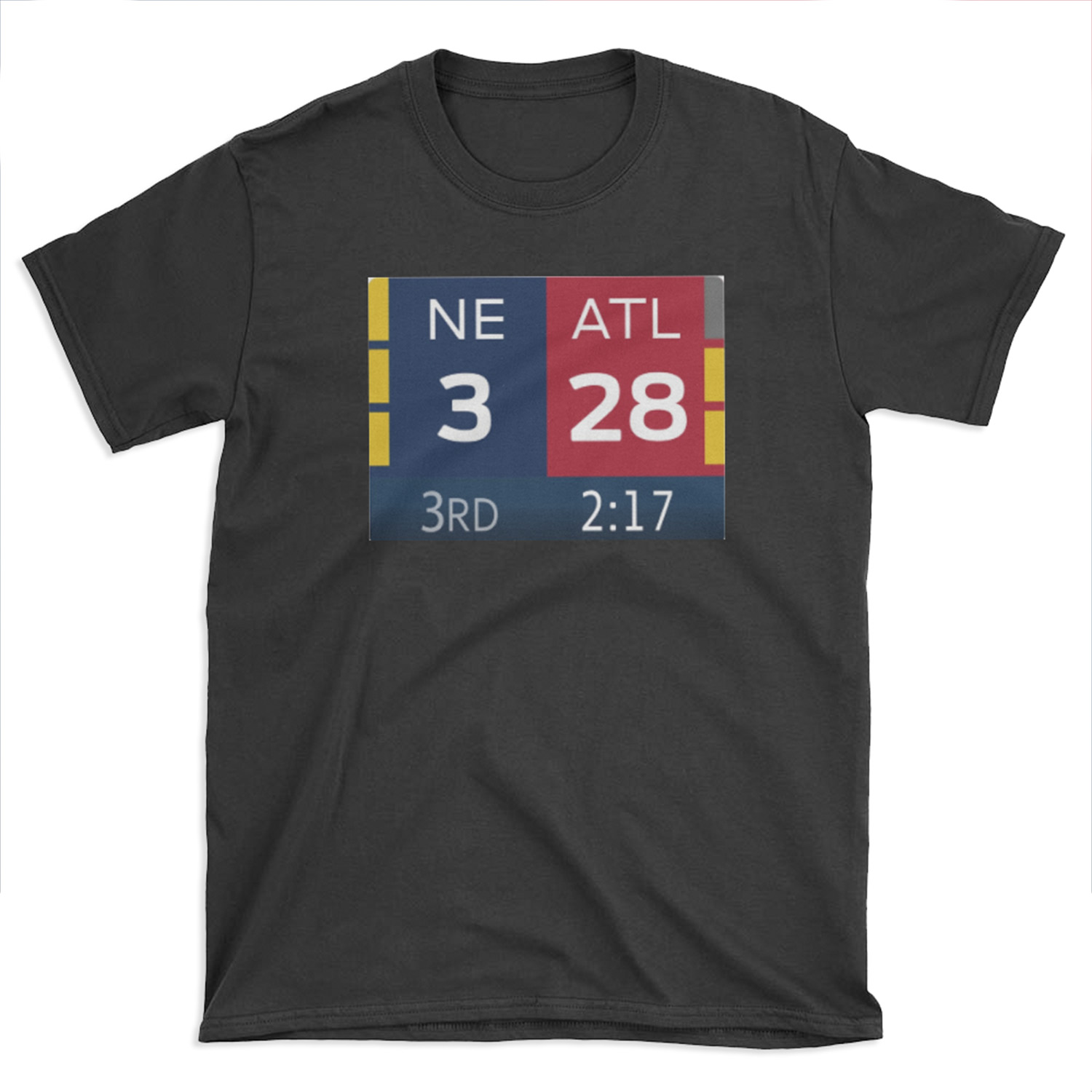 28-3 Patriots-Falcons T-shirt Tee