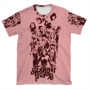 3 Times Stranger AOP T-shirt Tee