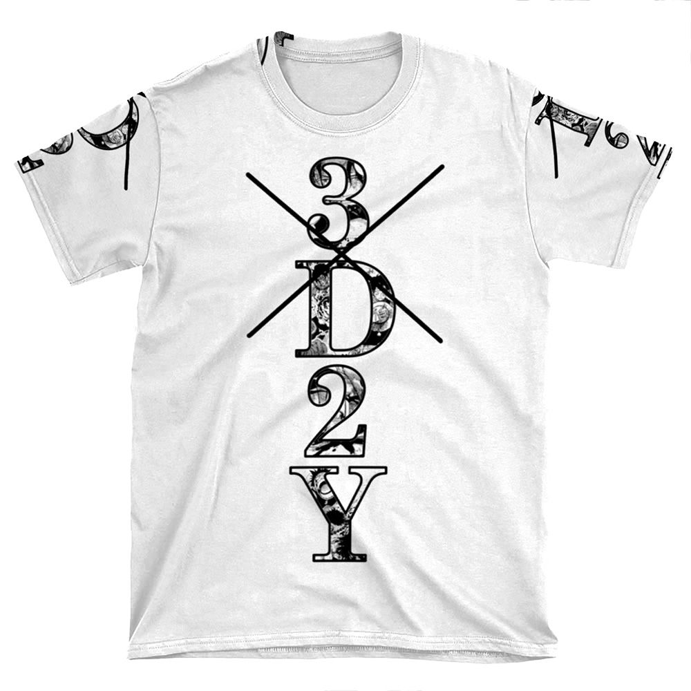 3D2Y 2 AOP T-shirt Tee