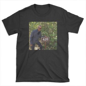 420 Obama Print T-shirt Tee