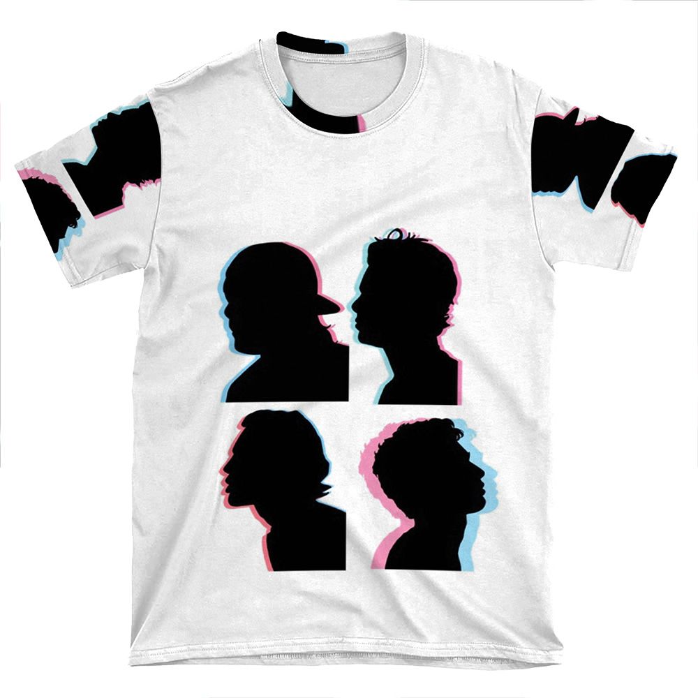 5Sos Silhouette 3D AOP T-shirt Tee