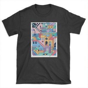 80's Escher T-shirt Tee
