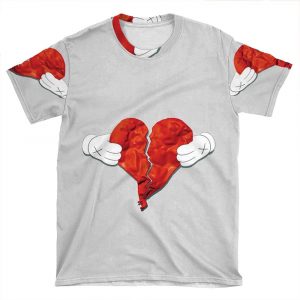 808's And Heartbreak AOP T-shirt Tee