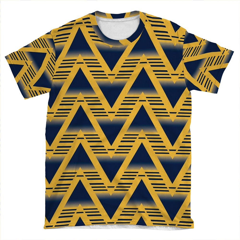 91-92 Arsenal Pattern AOP T-shirt Tee