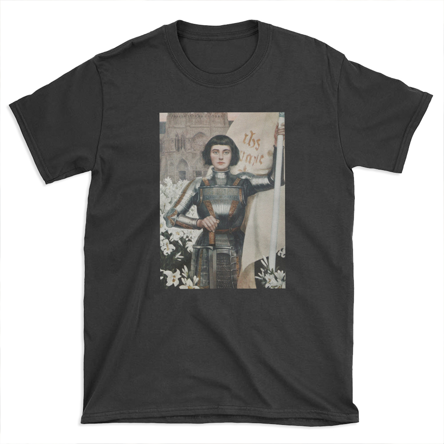 A 1903 engraving of Joan of Arc. T-shirt Tee