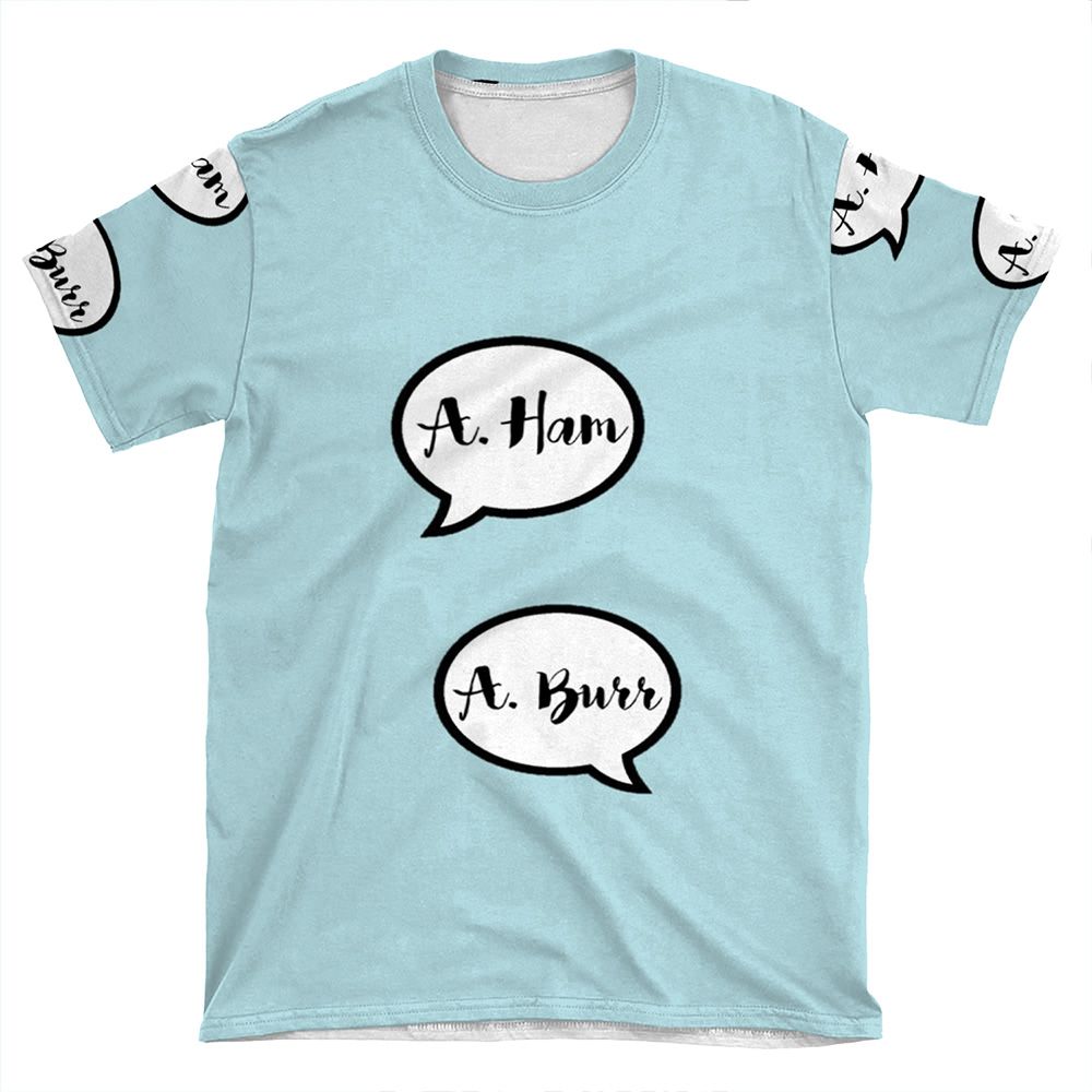 A. Ham And A. Burr Designs AOP T-shirt Tee