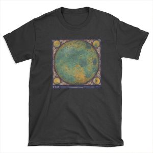 A Map of the Moon T-shirt Tee