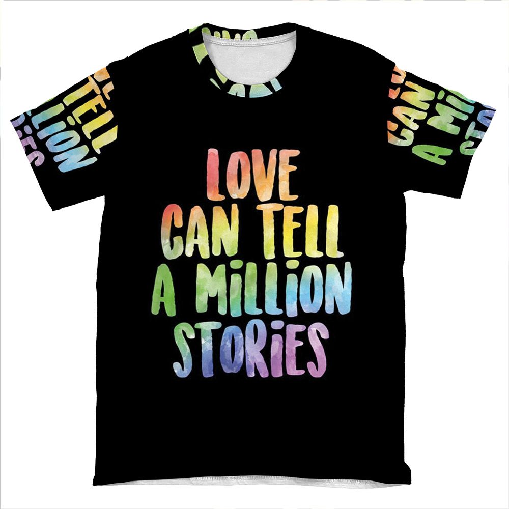 A Million Stories | Falsettos AOP T-shirt Tee