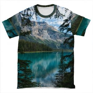 A Peek Of Emerald Lake AOP T-shirt Tee