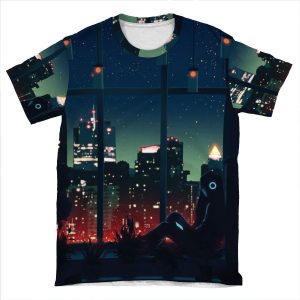 A Quiet Night AOP T-shirt Tee