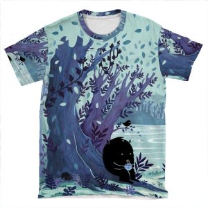 A Quiet Spot Of Tea AOP T-shirt Tee