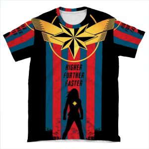A Real Heroine V2 AOP T-shirt Tee