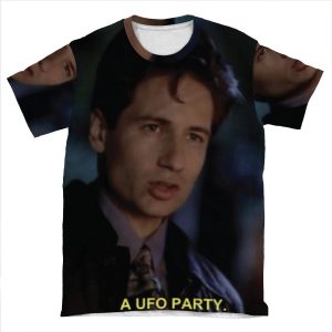 A Ufo Party AOP T-shirt Tee
