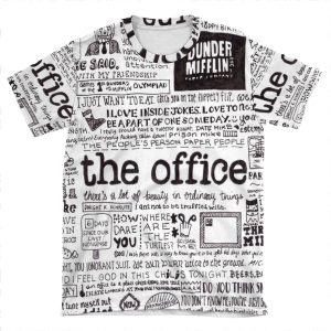 A Visual Representation Of The Office AOP T-shirt Tee