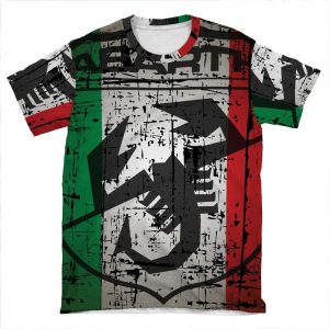 Abarth 2 AOP T-shirt Tee