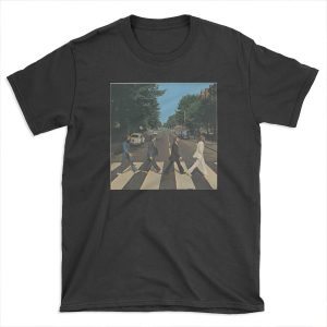 Abbey Road by The Beetles, cover T-shirt Tee