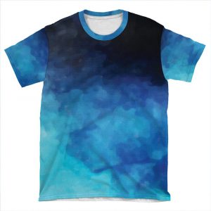 Abstract Watercolor Gradient AOP T-shirt Tee