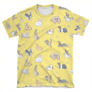 Abundance Of Buns - Yellow AOP T-shirt Tee