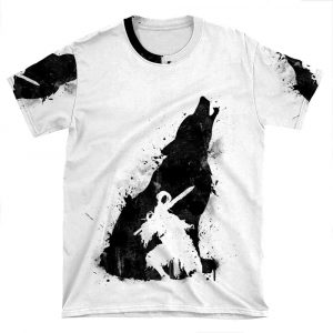 Abyss Warrior Version Black AOP T-shirt Tee