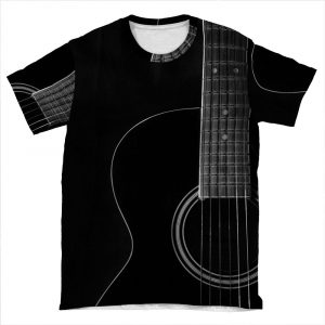 Acoustic Guitar 2 AOP T-shirt Tee