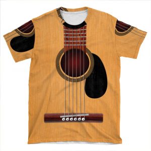 Acoustic Guitar AOP T-shirt Tee