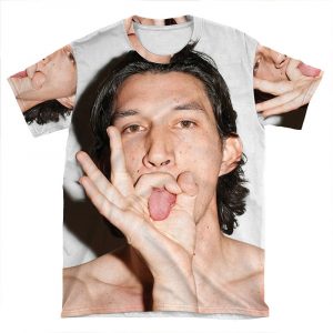Adam Driver 2 AOP T-shirt Tee