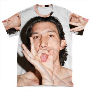 Adam Driver AOP T-shirt Tee