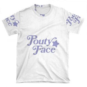 Addison Rae Pouty Face Merch AOP T-shirt Tee