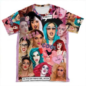 Adore Delano Collage AOP T-shirt Tee