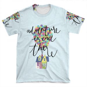 Adventure Is Out There 2 AOP T-shirt Tee