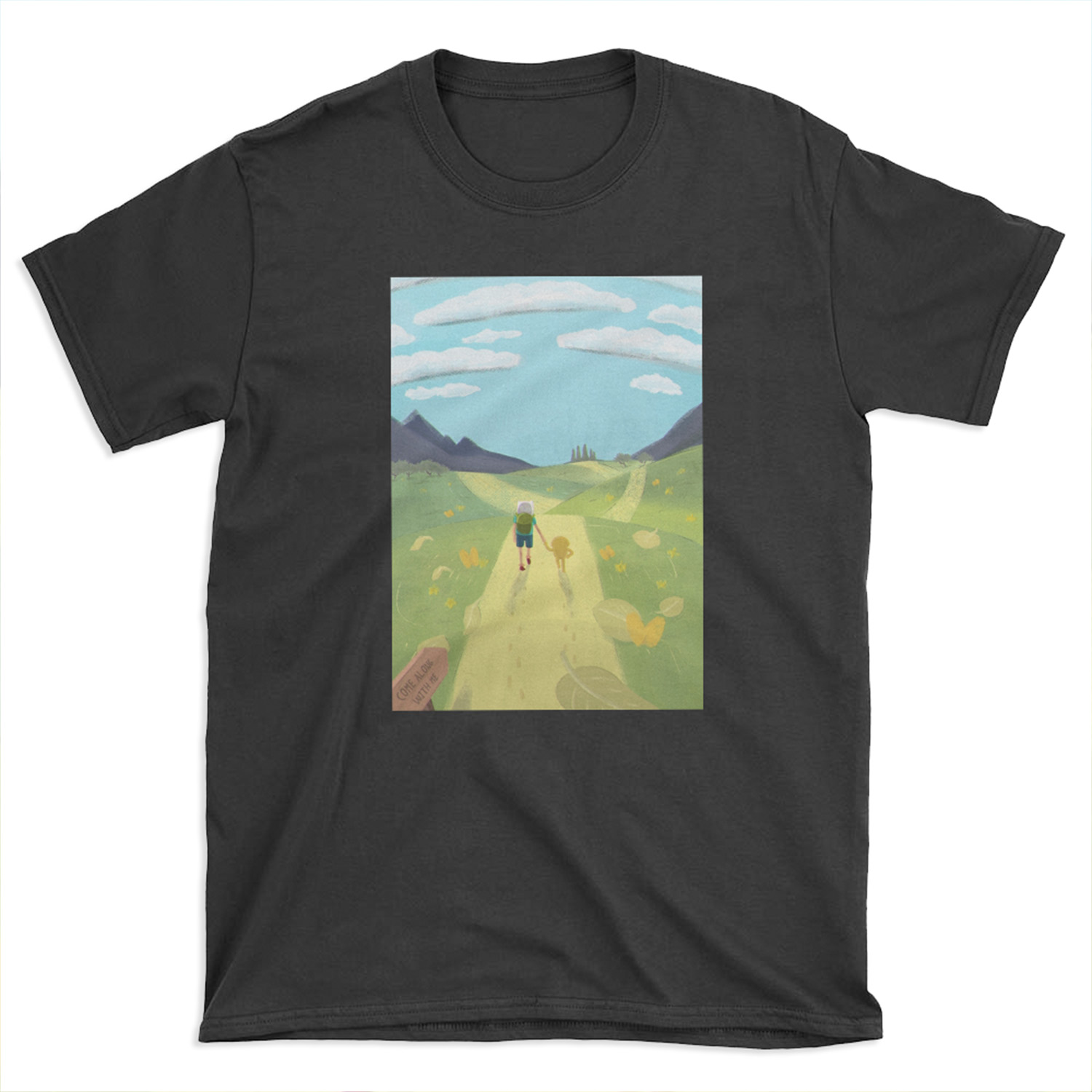 Adventure Time - Come along with me T-shirt Tee