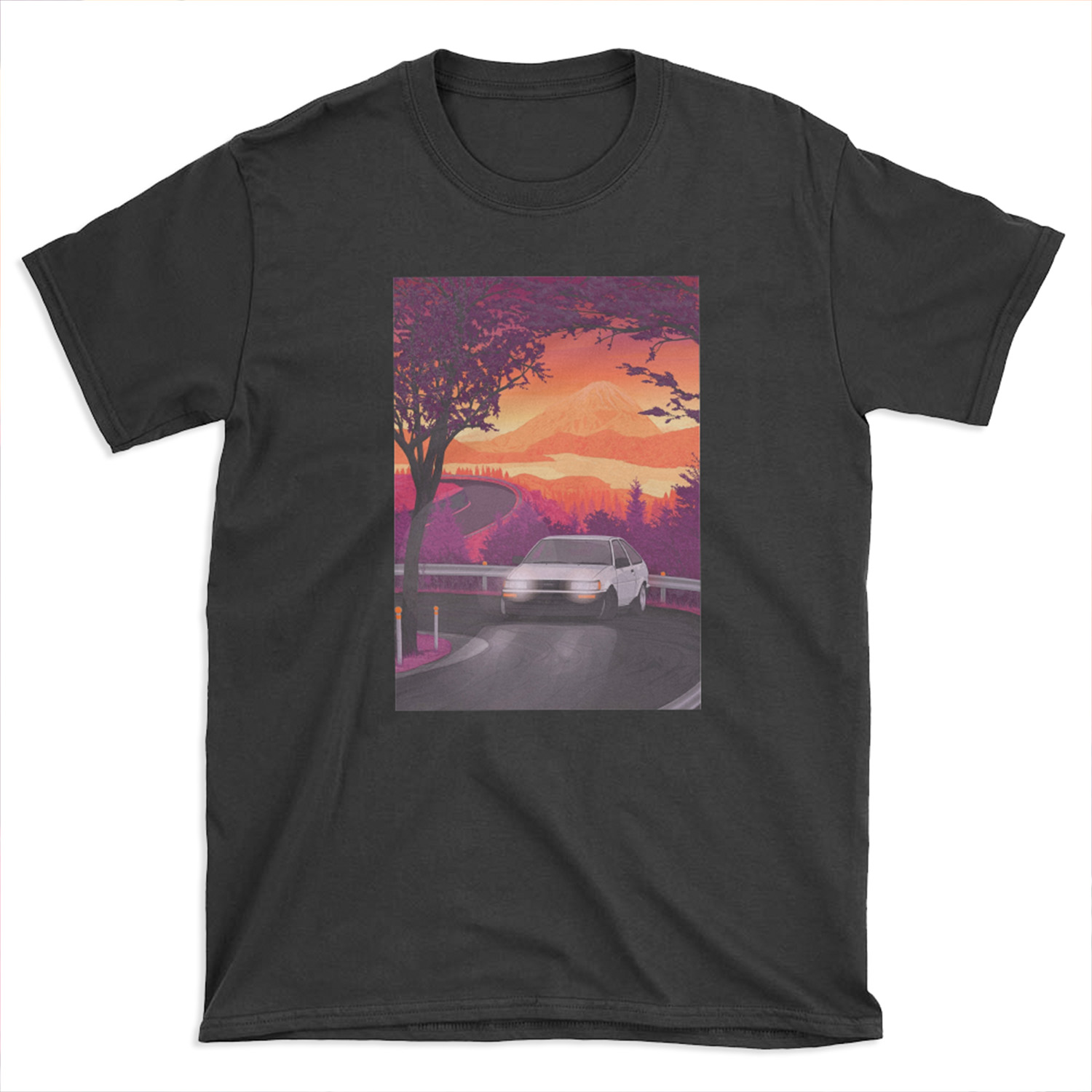 AE86 Corolla touge drift (version 2) T-shirt Tee