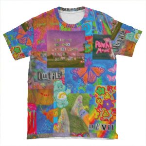 Aesthetic Indie AOP T-shirt Tee