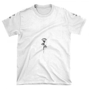 Aesthetic Rose AOP T-shirt Tee