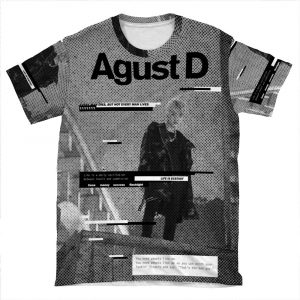 Agust D Phone Bts AOP T-shirt Tee