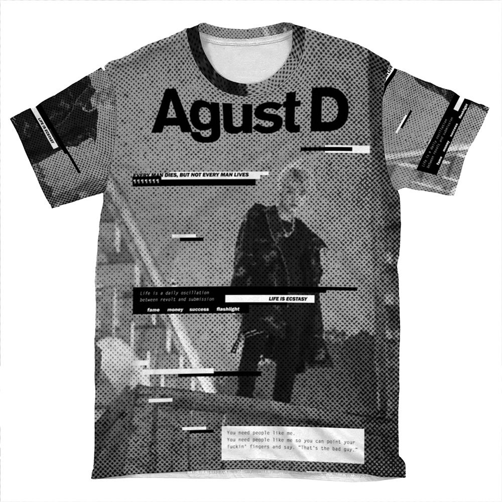 Agust D Phone Bts AOP T-shirt Tee