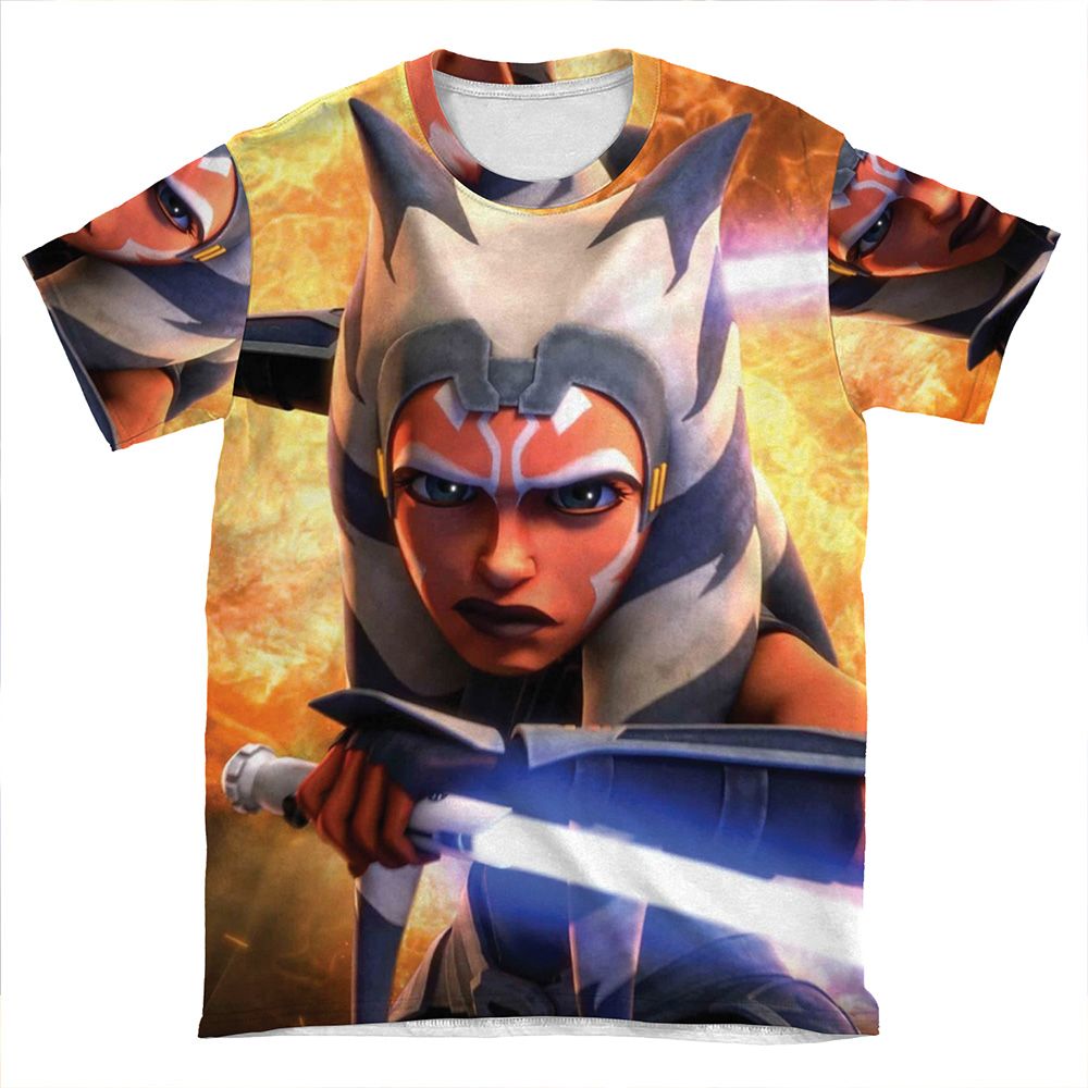 Ahsoka Tano 2 AOP Tshirt Tee Chief Tshirt