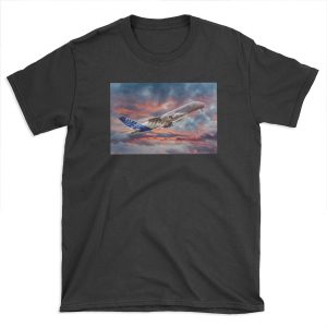 Airbus A380 - Sunset T-shirt Tee
