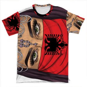 Albanie AOP T-shirt Tee